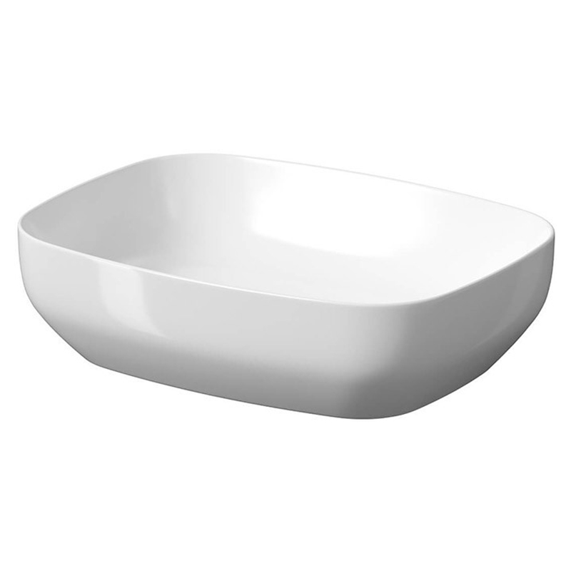 Cersanit Раковина LARGA 50х38 см на стільницю прямокутна біла EW (K677-003)