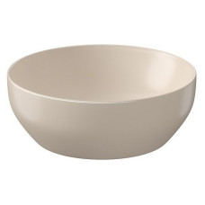 Cersanit Раковина LARGA 40см на стільницю, кругла, бежева матова (K677-045)