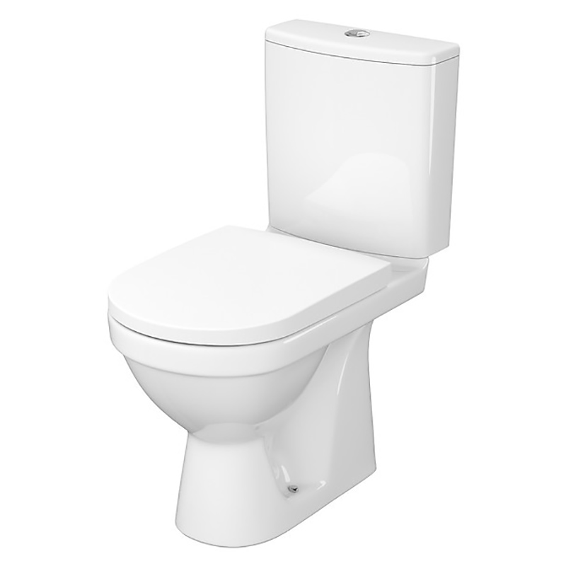 Cersanit Унитаз-компакт 783 ZIP SIMPLE ON 021 верт слив, 3/5, нижний подв +сид дюр пов пад легкое снятие (K119-023)