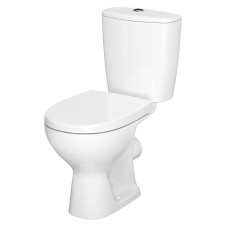 Cersanit Унитаз-компакт 658 ARTECO CLEAN ON 011 гор слив,3/5,нижн подв+сид полипр пов пад пласт крепеж (K667-068)