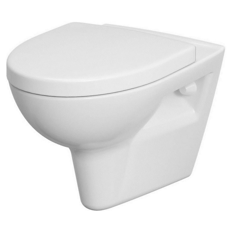 Cersanit Чаша подвесного унитаза 547 PARVA CLEAN ON+сид. дюр пов.пад.легко съемное (K701-015)