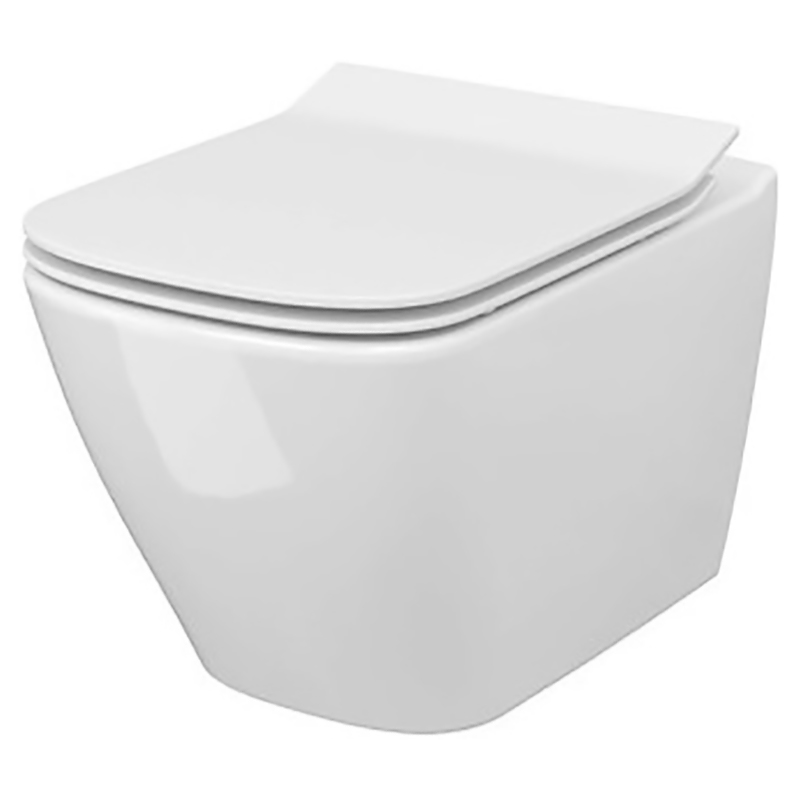 Cersanit Чаша подвесного унитаза B220 CITY CLEAN ON прямоуг+сид. дюр пов.пад.легко съемное (S701-405)