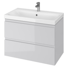 Cersanit Шафка B15 MODUO+раковина 80, сіра (S801-220)