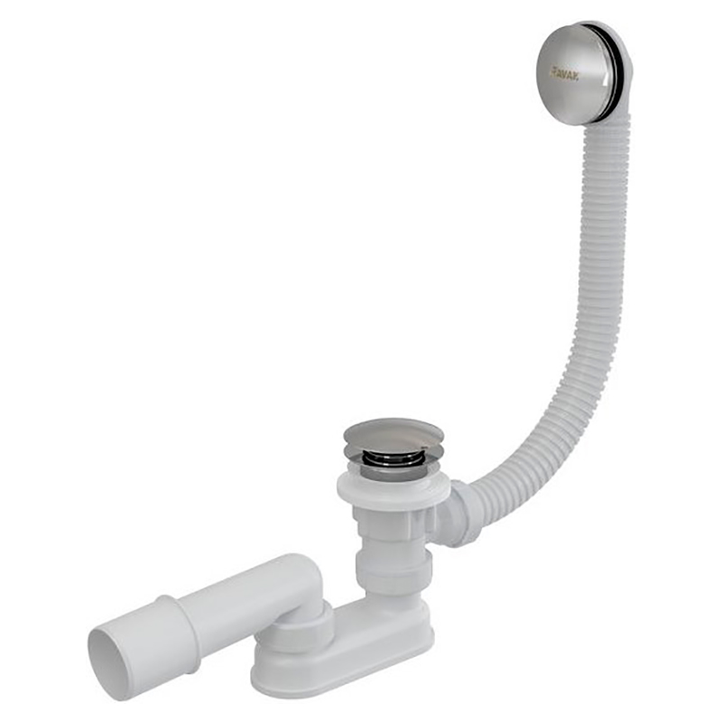 Ravak Сифон д/ванни CLICK CLACK 800 з переливом (X01472)