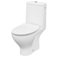 Cersanit Унітаз-компакт 649 MODUO CLEAN ON 010 гор злив, 3/5,бічн підв+сид SLIM дюр пов пад легко з'ємне (K116-001)