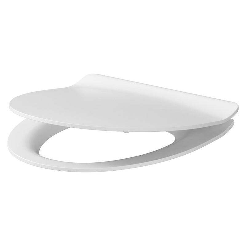 Cersanit Сиденье д/унитаза PARVA SLIM дюропласт антибактериальное пов. пад (K98-0136)