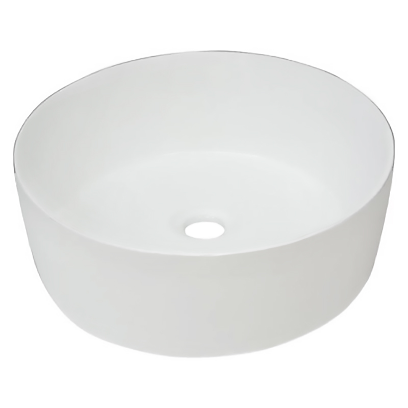 JAGUAR Раковина OPAL 42х42, кругла, на стільницю (OPS-WHT-15905)