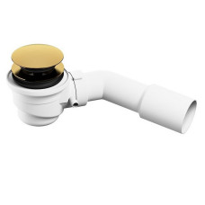 Cersanit Сифон д/ванни вільностоячої з системою click-clack золото (S904-009)