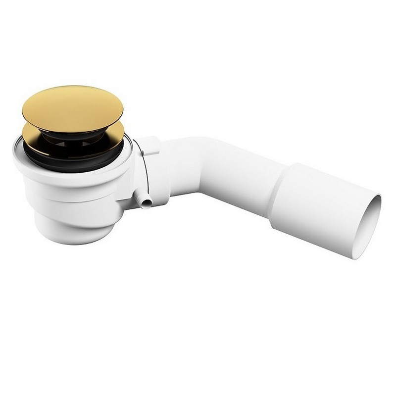 Cersanit Сифон д/ванни вільностоячої з системою click-clack золото (S904-009)