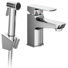 Ravak Змішувач д/раковини з гігієнічнім душем 144 мм (BM 011.01) (X070165)