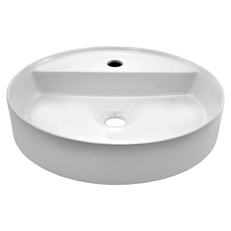 JAGUAR Раковина JDS 45х45, кругла, на стільницю (JDS-WHT-25939)