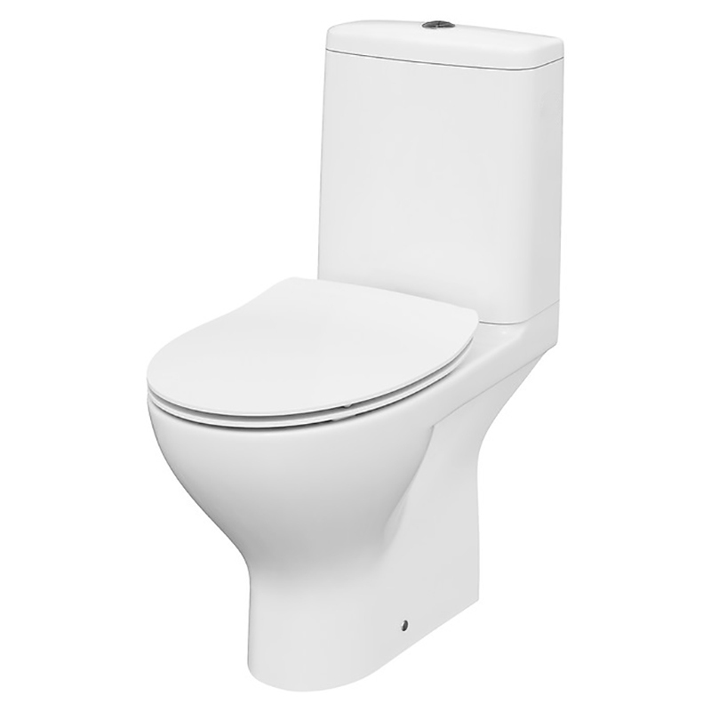Cersanit Унітаз-компакт 671 MODUO 43 CLEAN ON 011 гор злив, 3/5,нижн. підв+сид SLIM дюр пов пад легко з'ємне (K116-032)