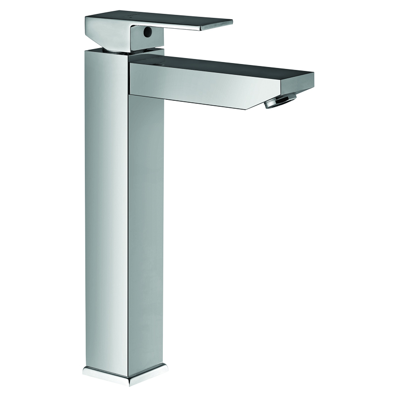 JAGUAR Змішувач KUBIX-F раковина, високий, хром (KUB-CHR-35009NFB)