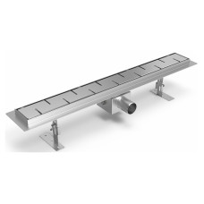 Cersanit Трап д/душу лінійний TAKO 90 з двосторон. решіткою, чорний (S907-020)