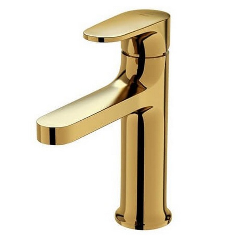 Cersanit Змішувач INVERTO раковина золото + ручка золото (S951-297)