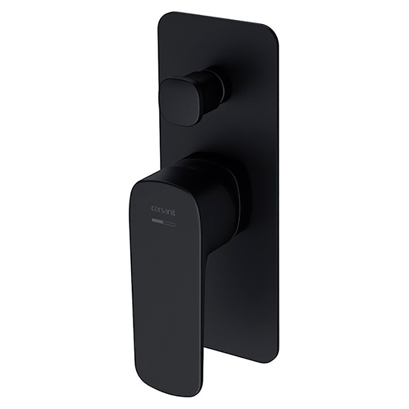 Cersanit Змішувач LARGA ванна/душ прихованого монтажу чорний (S951-373)