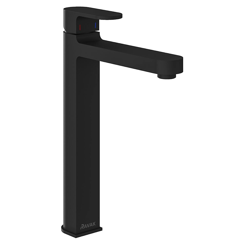 Ravak Змішувач CHROME д/раковини 333 мм, без відкривання стоку, чорний (CR 015.20) (X070429)