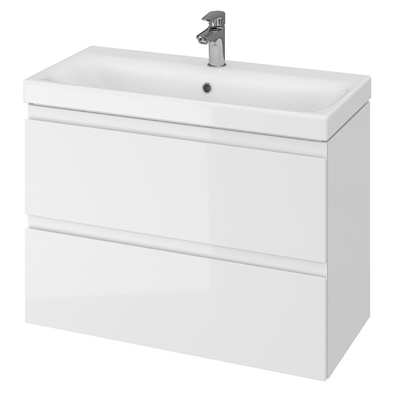 Cersanit Шафка B06 MODUO SLIM+раковина 80, біла (S801-225)