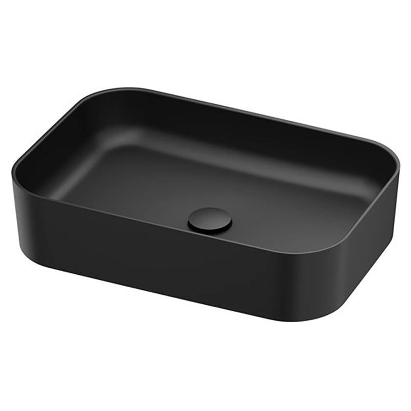 Ravak Раковина CERAMIC SLIM 550 R, чорний мат (XJX0D155001)