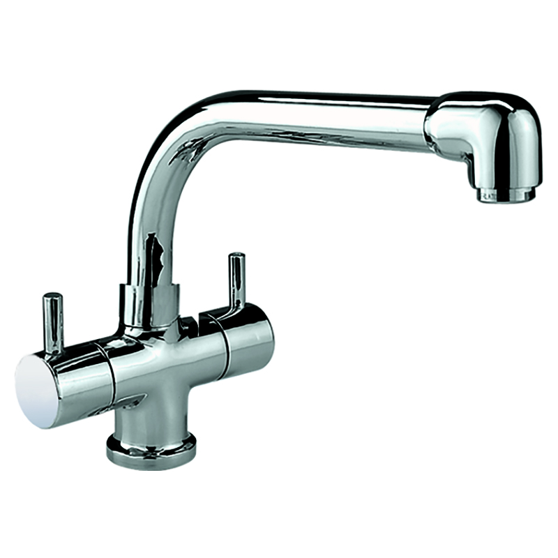 JAGUAR Змішувач FLORENTINE кухня, поворотний злив, хром (FLR-CHR-5319NB)