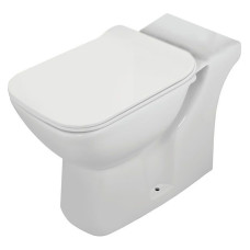 JAGUAR Чаша унітазу ARIA гор. злив+сидіння дюропласт slim, пов.падіння (ARS-WHT-39751P180UFSM)