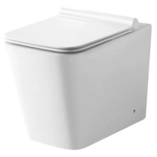 JAGUAR Чаша унітазу ARIA д/підлоги, гор.злив+сид. дюропласт slim, пов.падіння (ARS-WHT-39955P180UFSM)