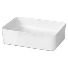 Cersanit Раковина CREA 50см, на стільницю, прямокутна без зливу (K114-001)