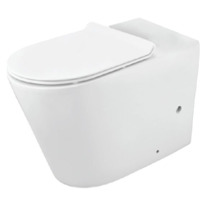 JAGUAR Чаша унітазу Opal гор. злив+сид. слім, пов.падіння (OPS-WHT-15753P180UFSM)