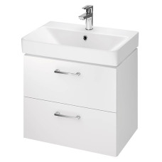 Cersanit Набір В384 Шафка LARA+раковина MILLE SLIM 50, біла (S801-356)