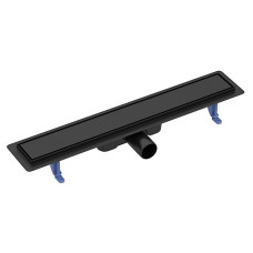 Cersanit Трап д/душу лінійний TAKO 60 з двосторон. решіткою, чорний (S907-017)