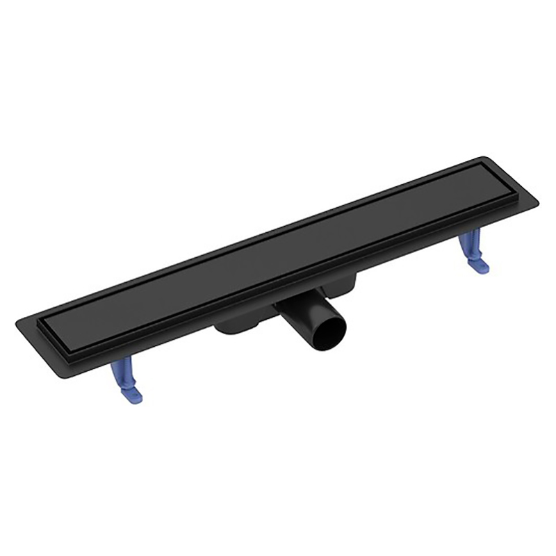 Cersanit Трап д/душу лінійний TAKO 60 з двосторон. решіткою, чорний (S907-017)