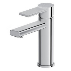 Cersanit Смеситель ZIP раковина хром с пластиковым донным клапаном CLICK-CLACK (S951-586)