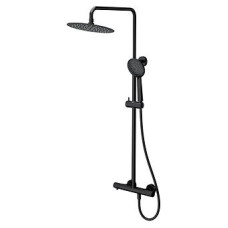 Cersanit Душова колона ZEN овальна з термостатичним змішувачем, чорна (S951-783)