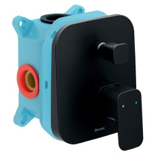 Ravak Змішувач 10* FREE д/прихов.монтажу з перемик.д/R-box, чорний (TD F 065.20) (X070158)