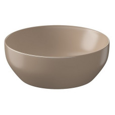 Cersanit Раковина LARGA 40см на столешницу, круглая, коричневая матовая (K677-046)