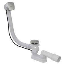 Ravak Стічний комплект для ванн з переливом 570 мм, хром (X01507)