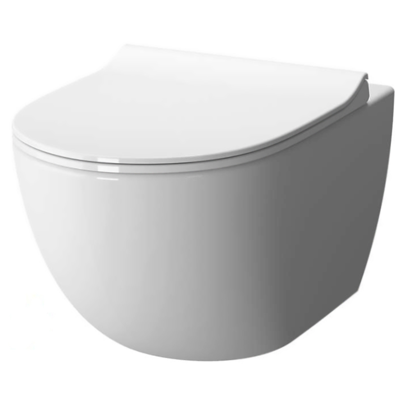 Ravak Чаша підвісного унітазу ХРОМ б/сид (X01516)