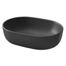 Cersanit Раковина MODUO 50см на стільницю, овальна, антрацит (K116-107)