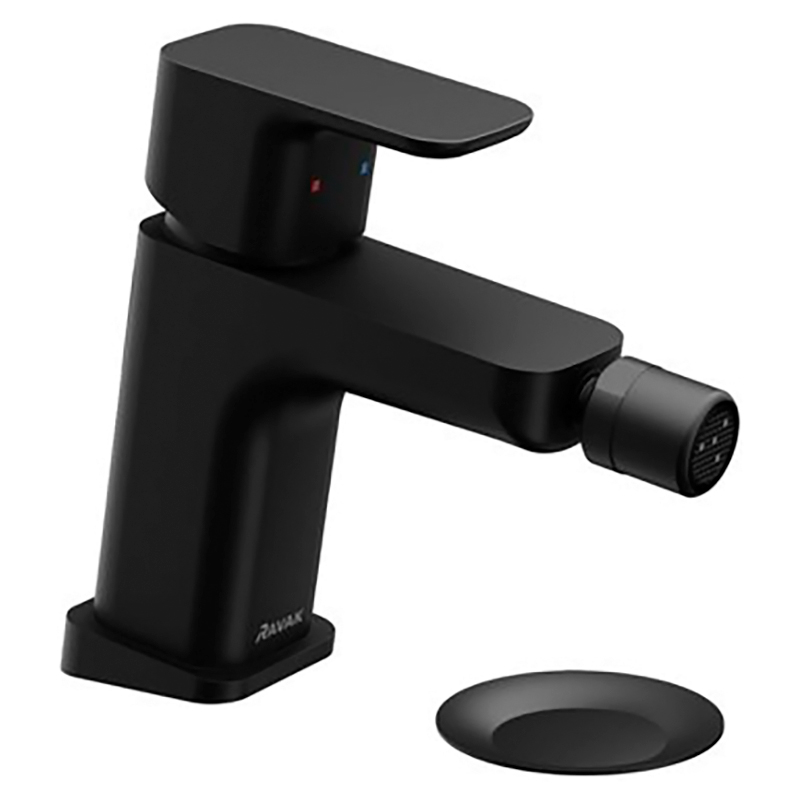 Ravak Змішувач 10* FREE д/біде C-C, чорний (TD F 055.20) (X070155)