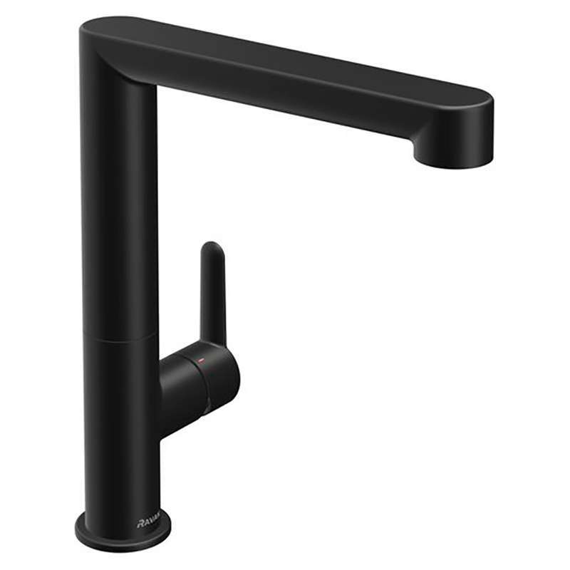 Ravak Змішувач PURI кухня, чорний матовий (PU 016.20 ) (X070183)