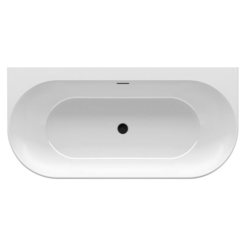 Ravak Ванна акрил. FREEDOM W 166x80, окремостояча, біла / чорна (XC00100033)