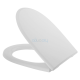 Cersanit Сиденье д/унитаза MERIDA, полипропилен антибактериальное с пласт крепежом (K98-0035)