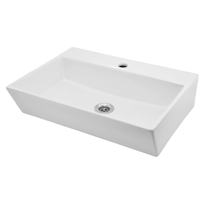 JAGUAR Раковина KUBIX F 56,5х42, прямокутна (KUS-WHT-35935)