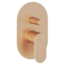 Ravak Змішувач ELEGANTA ванна/душ, вбудований, Rose Gold (EL 061.60) (X070372)