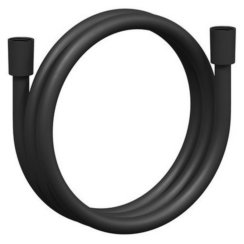 Ravak Шланг душ SATINFLEX 1,5м, міцний пластик, easy twist, чорний матовий (913.22BLM) (X07P671)