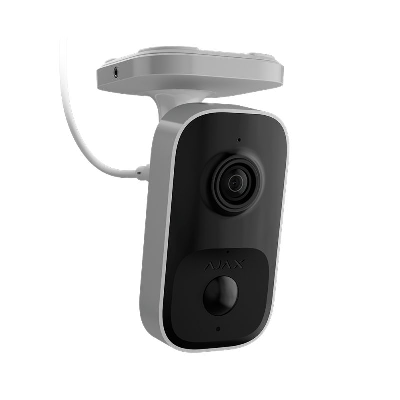 Ajax Камера відеоспостереження IndoorCam, внутрішня, 4мп, 110° вертикальний 60° горизонтальний, іч 8м, штучний інтелект, wi-fi, біла (000053542)
