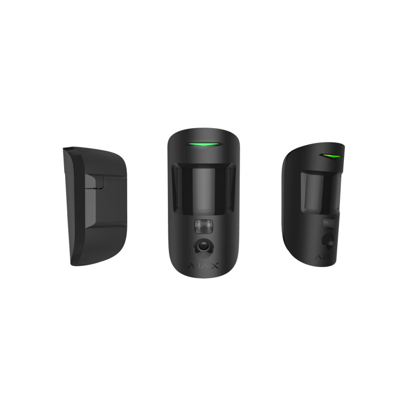 Датчик руху з покращеною фотофіксацією Ajax HDR MotionCam, Jeweller, бездротовий, чорний (000052546)