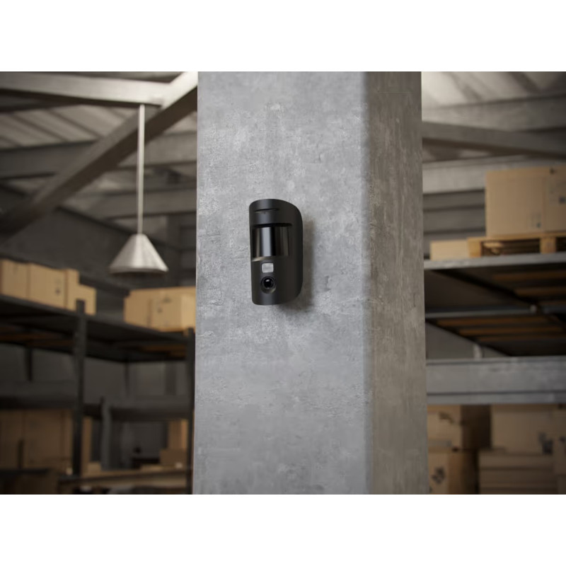 Датчик руху з покращеною фотофіксацією Ajax HDR MotionCam, Jeweller, бездротовий, чорний (000052546)