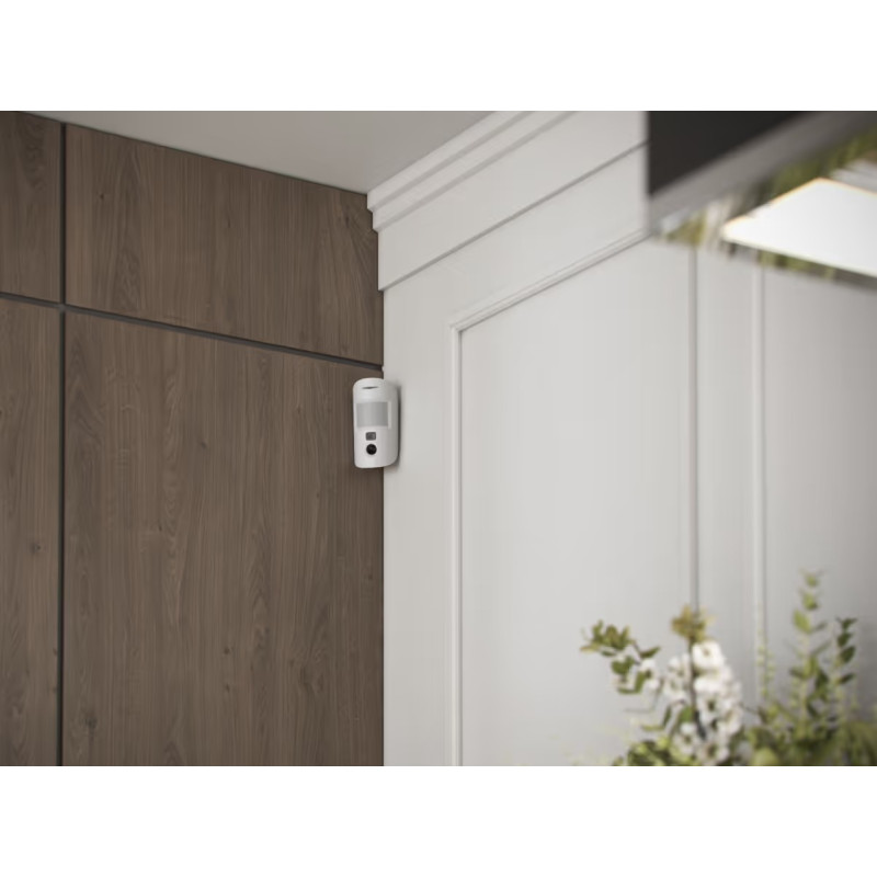 Датчик руху з покращеною фотофіксацією Ajax HDR MotionCam, Jeweller, бездротовий, білий (000054412)