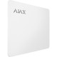 Картка Ajax Pass 1шт, Jeweller, безконтактна, білий (AP1PW)
